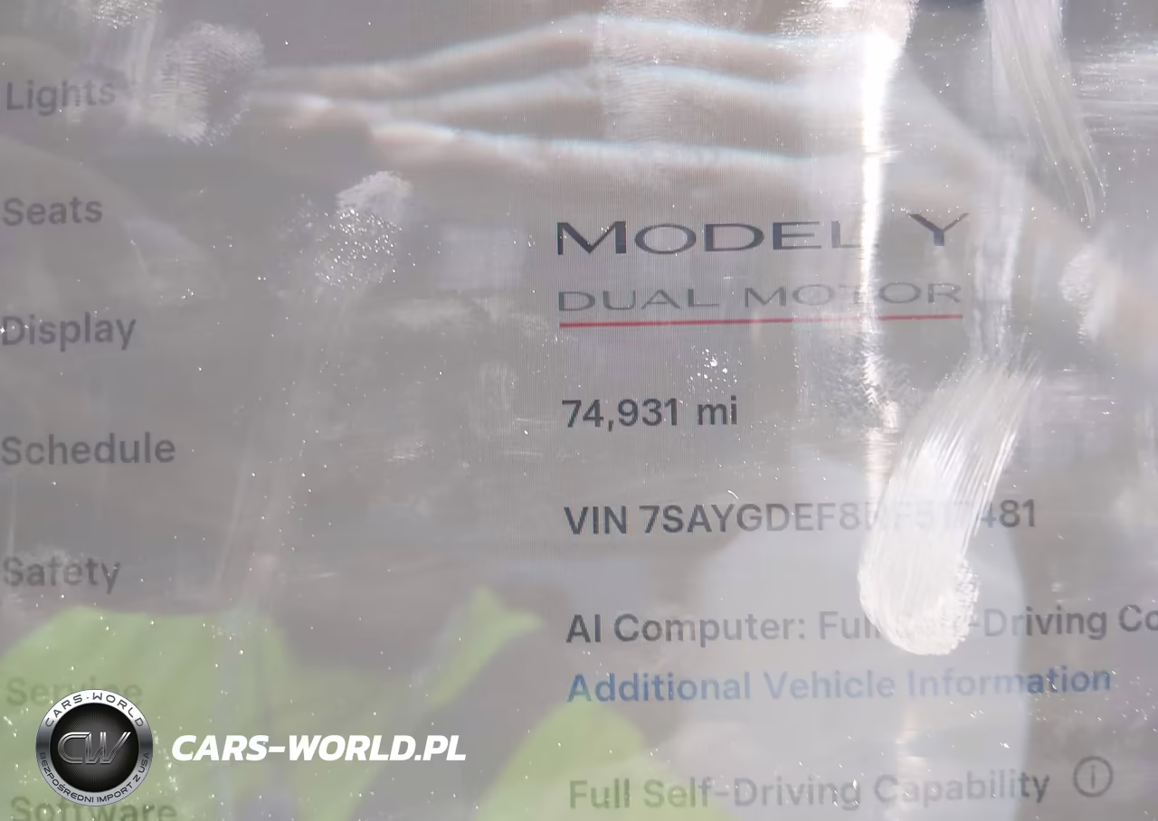2022 Tesla Model Y Performance Dual Motor All-Wheel Drive VIN:7SAYGDEF8NF517481 - 7