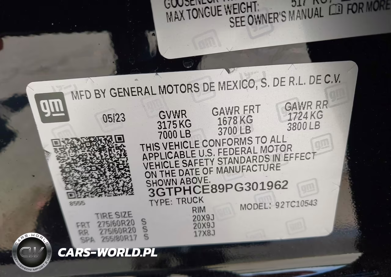 2023 GMC Sierra 1500 2Wd Short Box Elevation VIN:3GTPHCE89PG301962 - 9