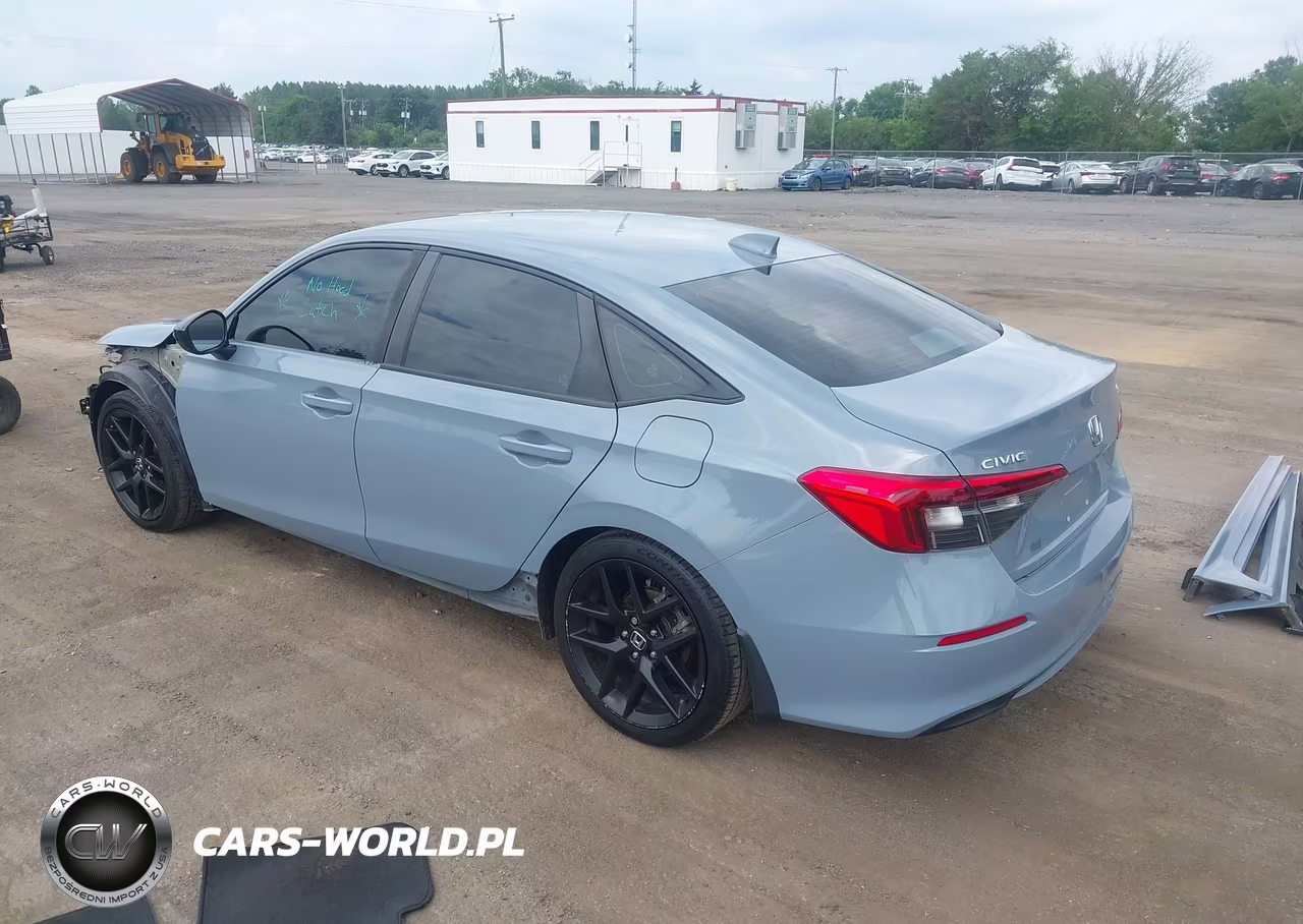 2022 Honda Civic Sport VIN:2HGFE2F59NH539408 - 3
