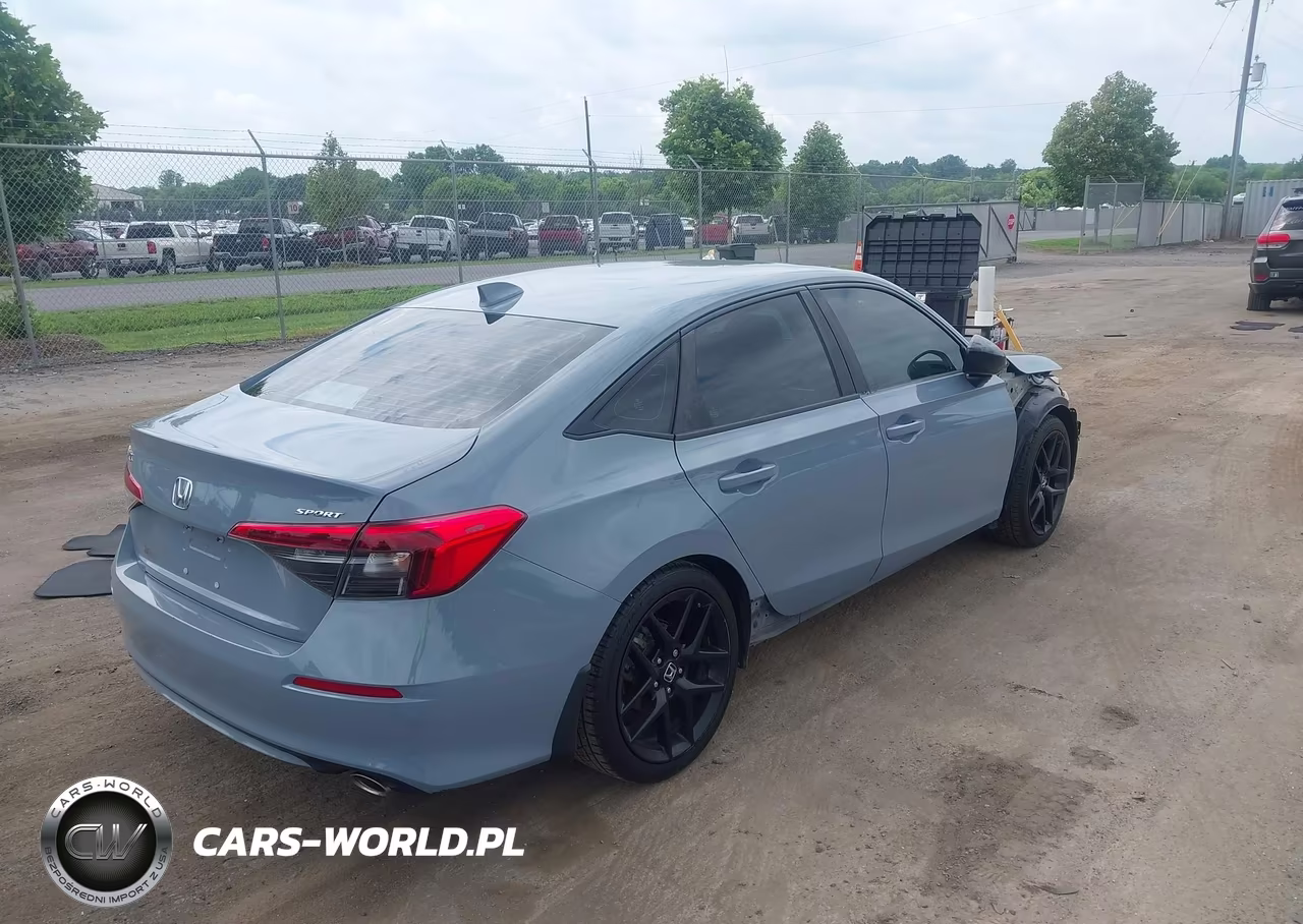 2022 Honda Civic Sport VIN:2HGFE2F59NH539408 - 4