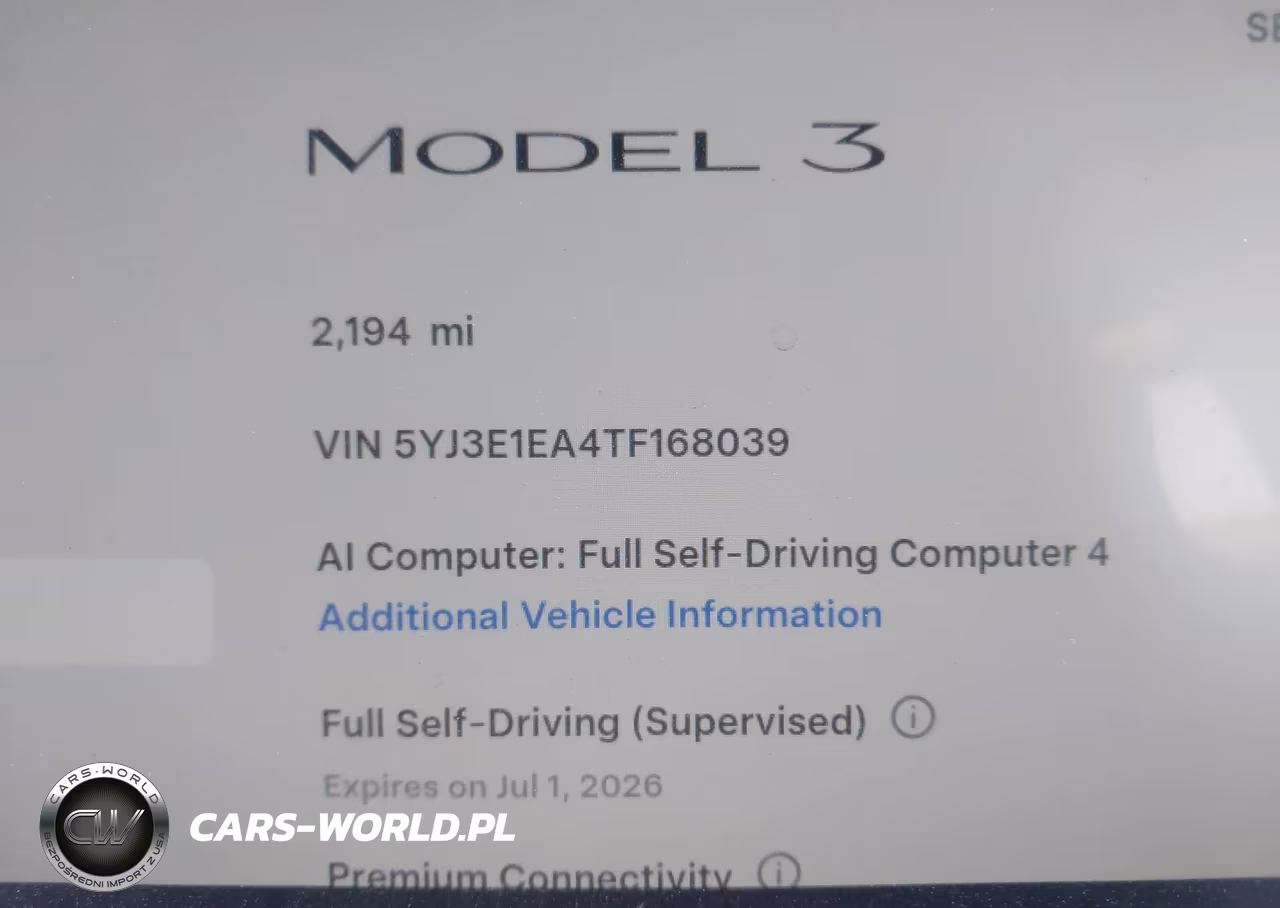 2026 Tesla Model 3 Premium Rear-Wheel Drive-Rear-Wheel Drive VIN:5YJ3E1EA4TF168039 - 14