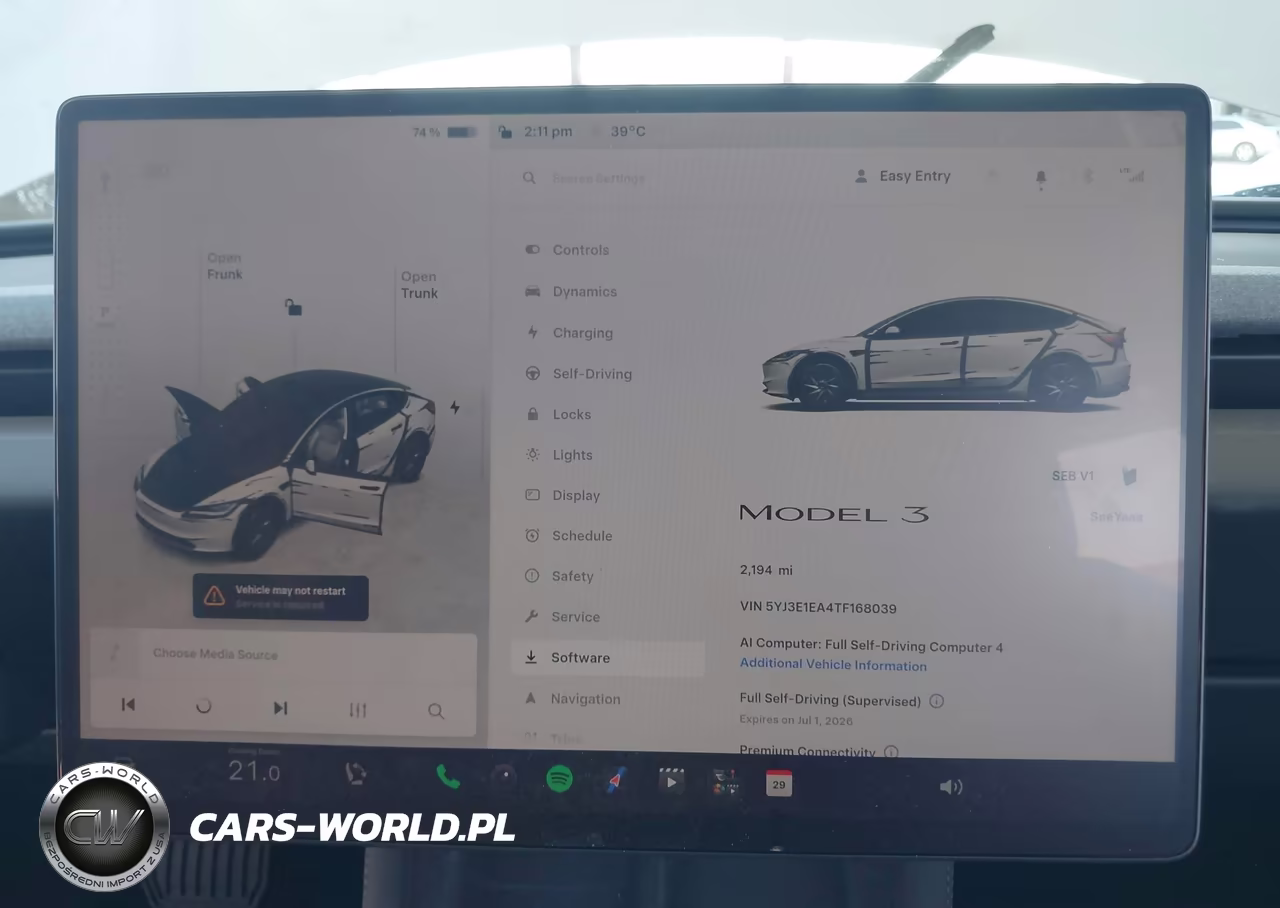 2026 Tesla Model 3 Premium Rear-Wheel Drive-Rear-Wheel Drive VIN:5YJ3E1EA4TF168039 - 7