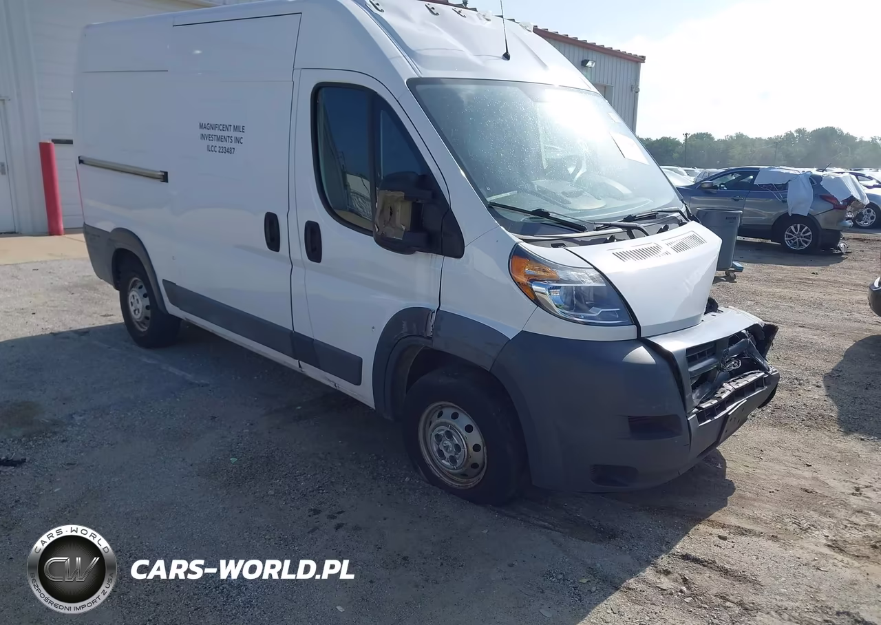 2018 Ram Promaster 2500 High Roof 136 Wb – zdjęcie 1 z 16