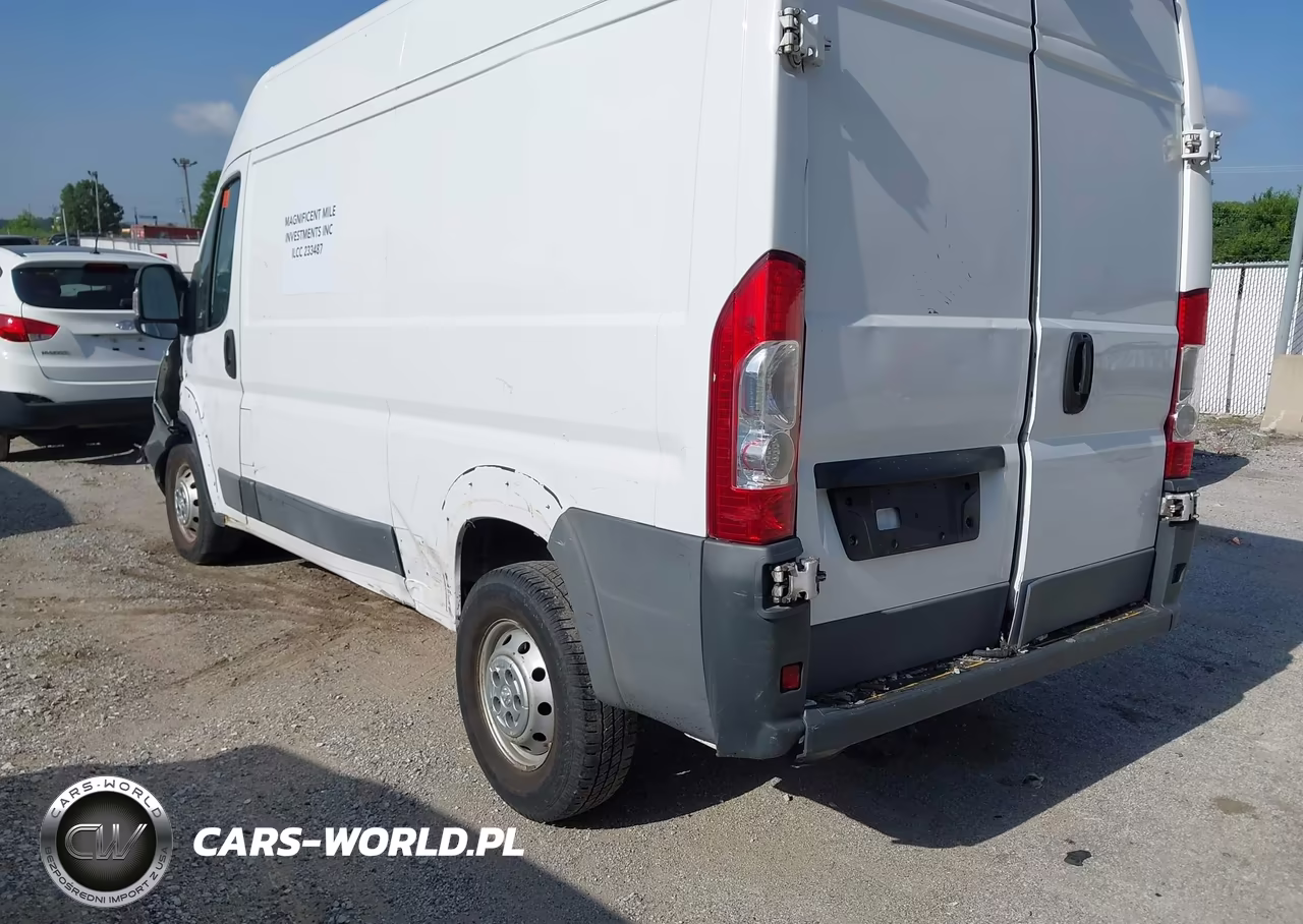 2018 Ram Promaster 2500 High Roof 136 Wb VIN:3C6TRVCG7JE113131 - 3