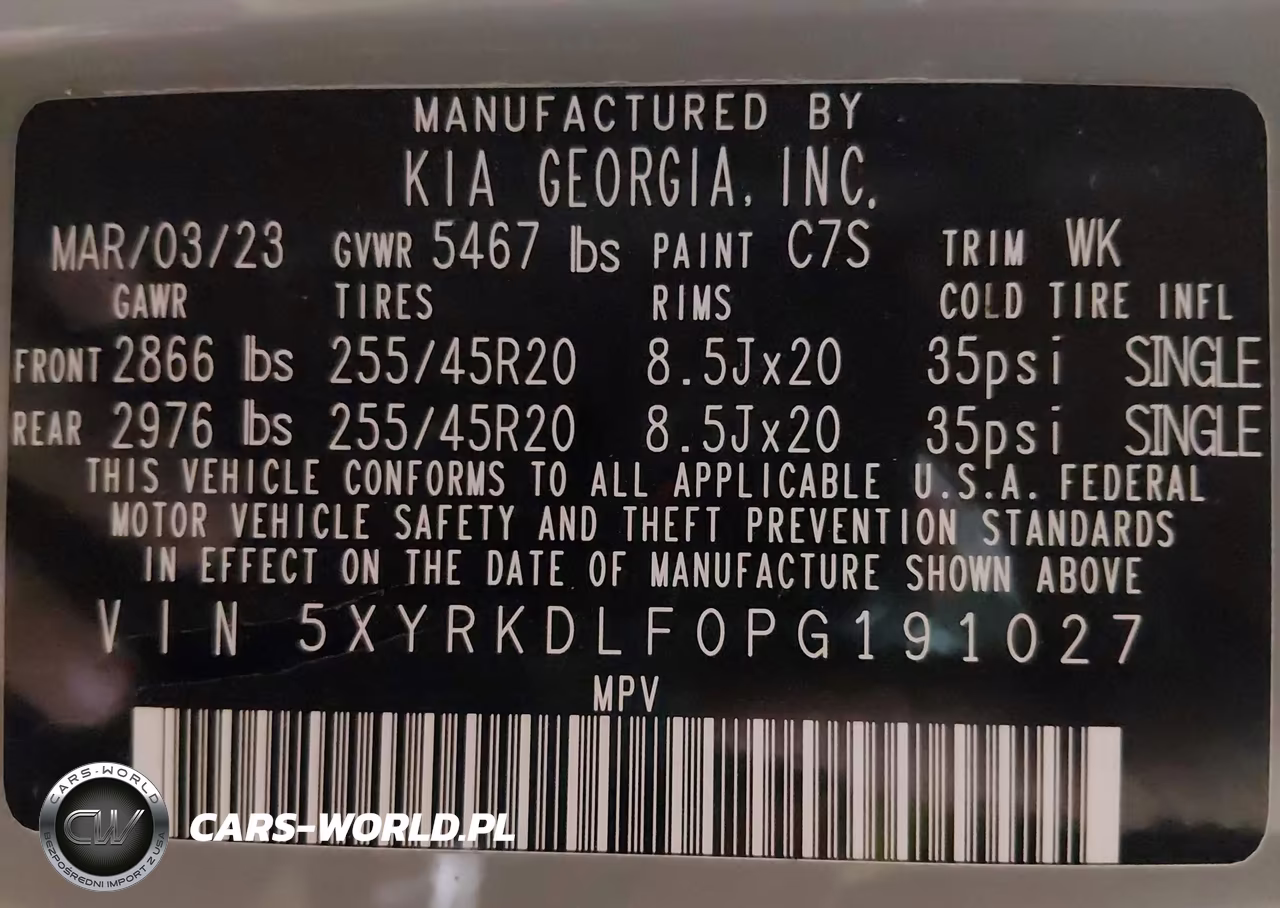 2023 Kia Sorento X-Line Sx Prestige VIN:5XYRKDLF0PG191027 - 9