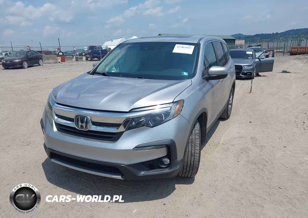 2019 Honda Pilot Ex-L VIN:5FNYF6H5XKB035945 - 2