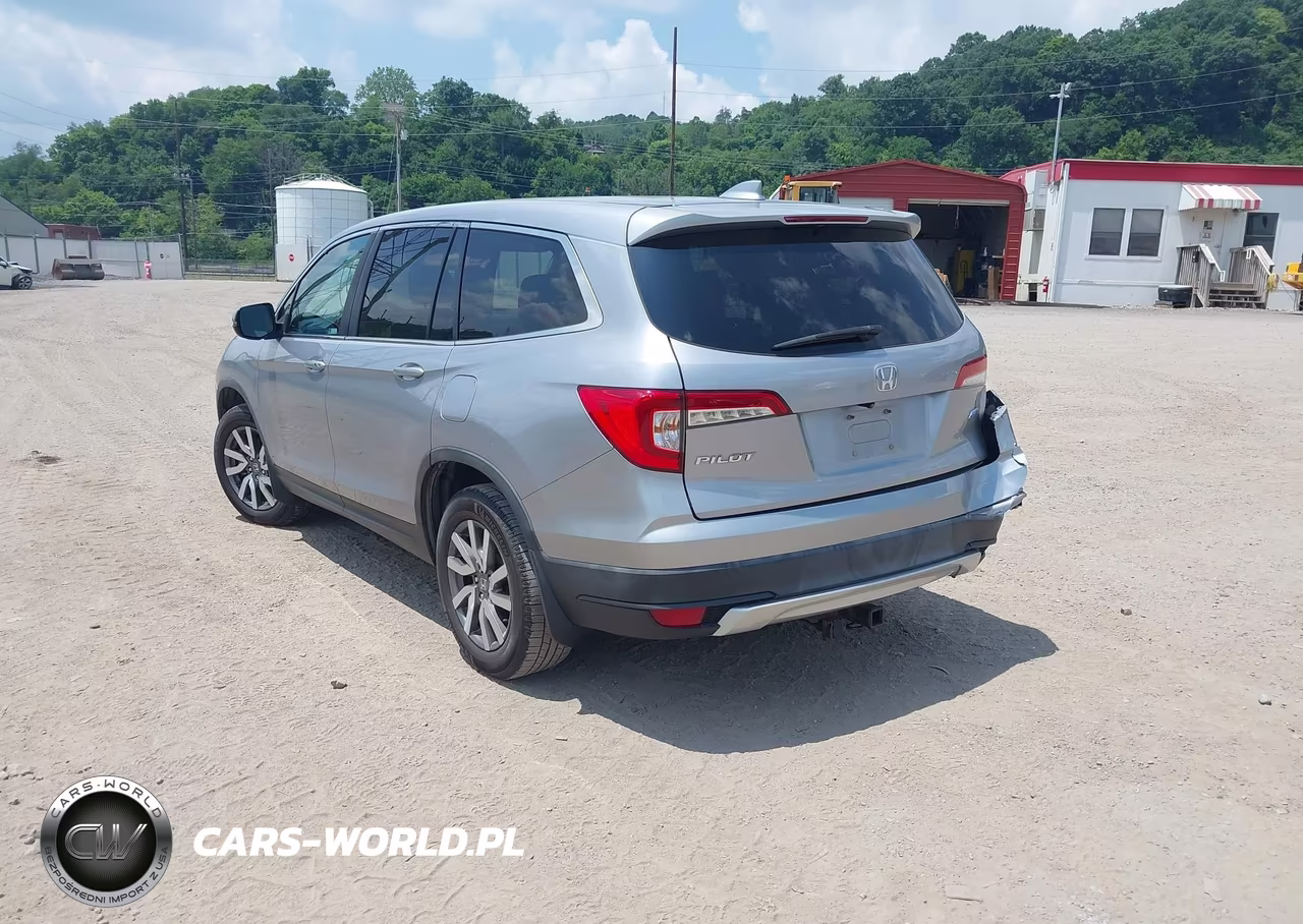 2019 Honda Pilot Ex-L VIN:5FNYF6H5XKB035945 - 3