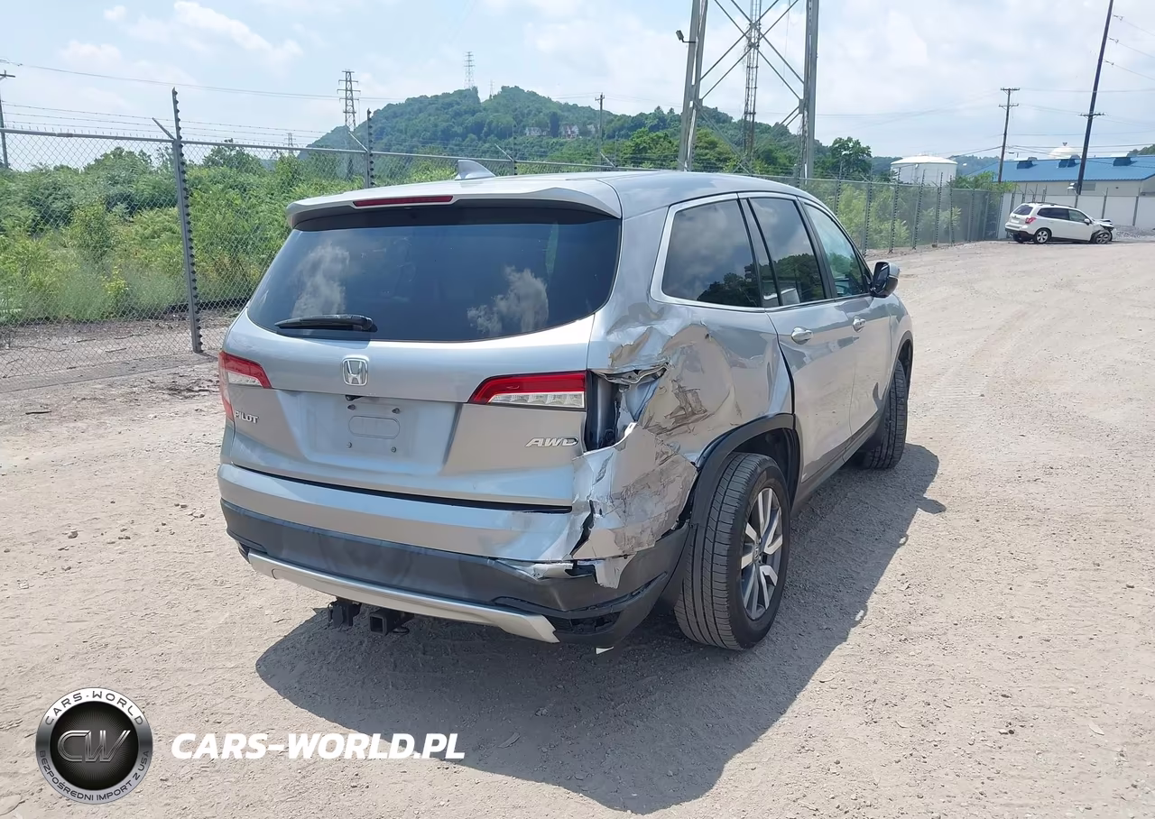 2019 Honda Pilot Ex-L VIN:5FNYF6H5XKB035945 - 4