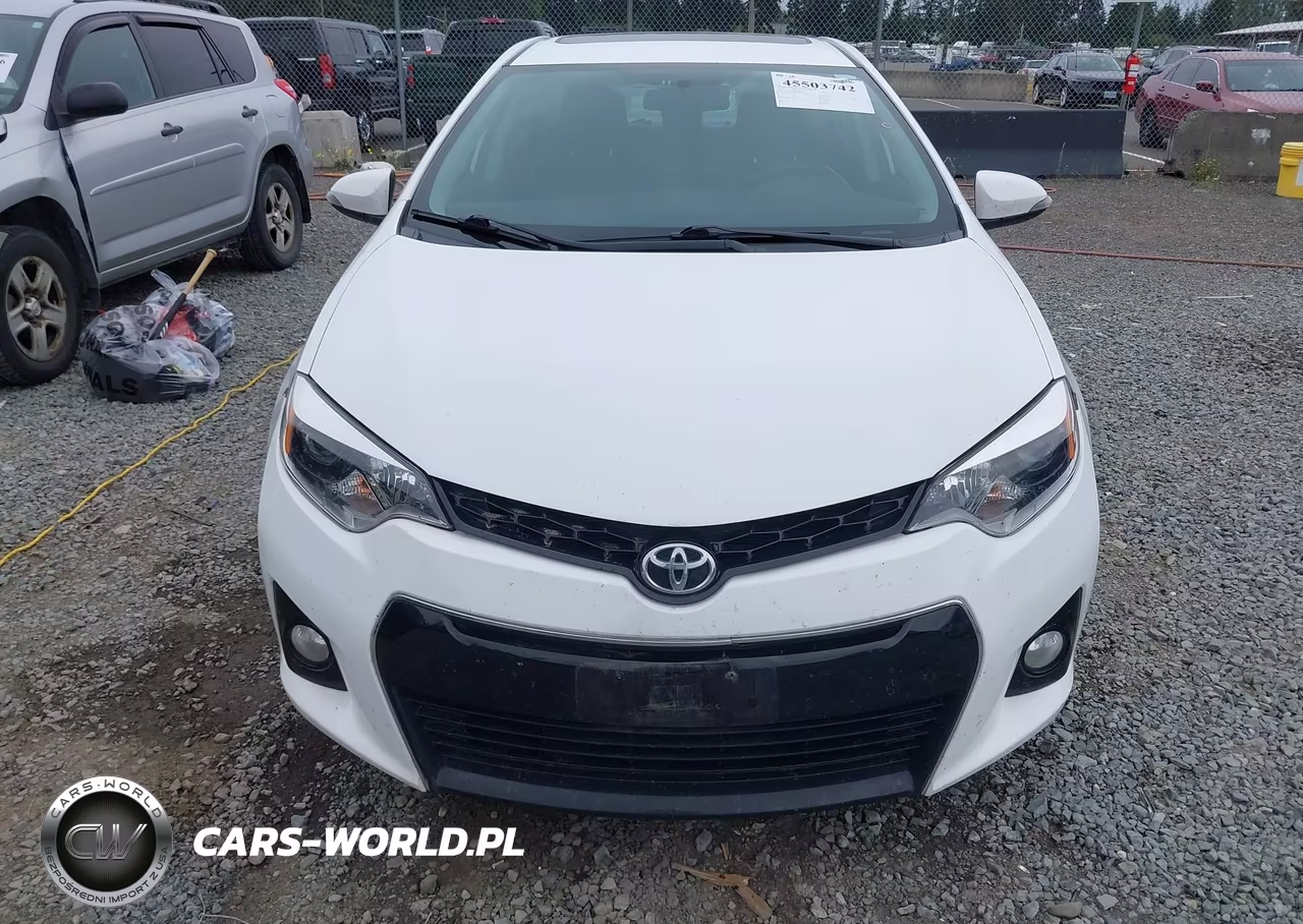2015 Toyota Corolla S Plus VIN:5YFBURHE8FP340478 - 12