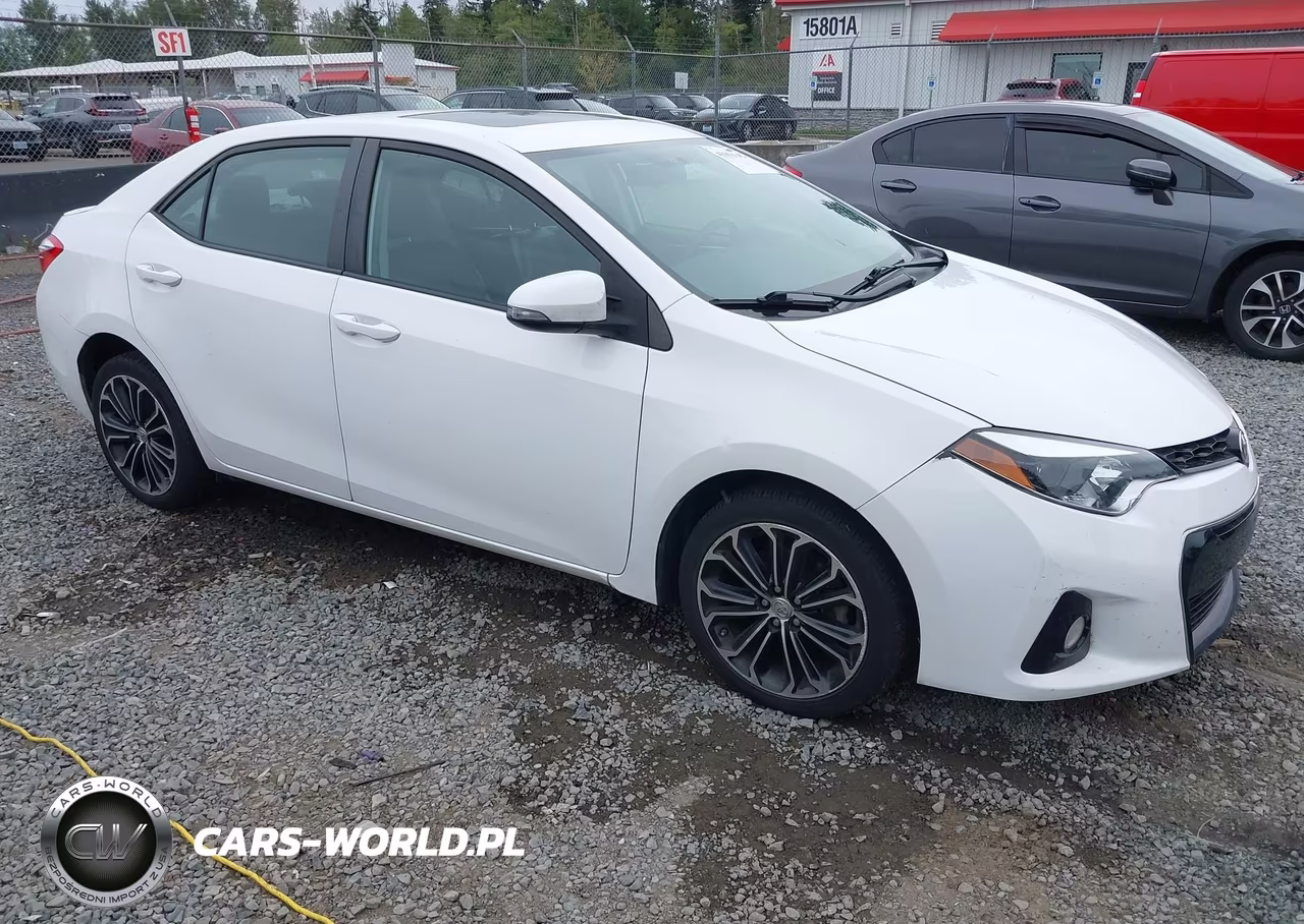 2015 Toyota Corolla S Plus VIN:5YFBURHE8FP340478 - 13
