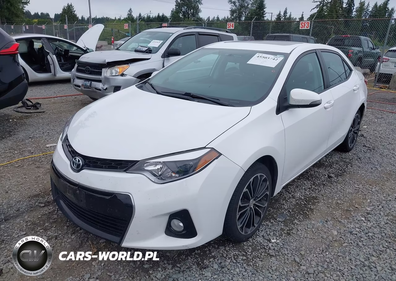 2015 Toyota Corolla S Plus VIN:5YFBURHE8FP340478 - 2