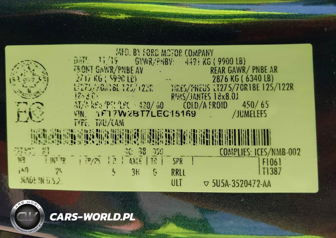 2020 Ford F-250 King Ranch-Lariat-Limited-Platinum-Xl-Xlt VIN:1FT7W2BT7LEC15169 - 9