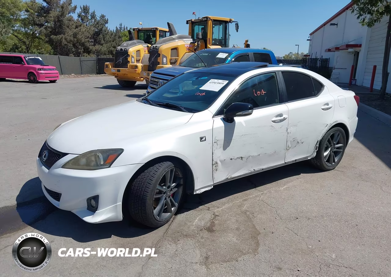 2012 Lexus Is 250 VIN:JTHBF5C28C5157007 - 2