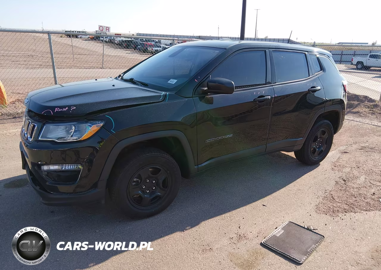 2018 Jeep Compass Sport 4X4 VIN:3C4NJDAB0JT480295 - 2