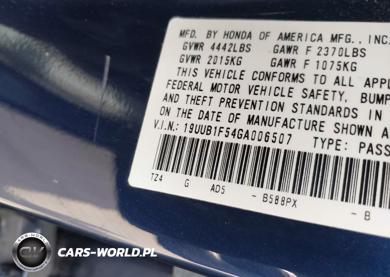 2016 Acura Tlx Tech VIN:19UUB1F54GA006507 - 9