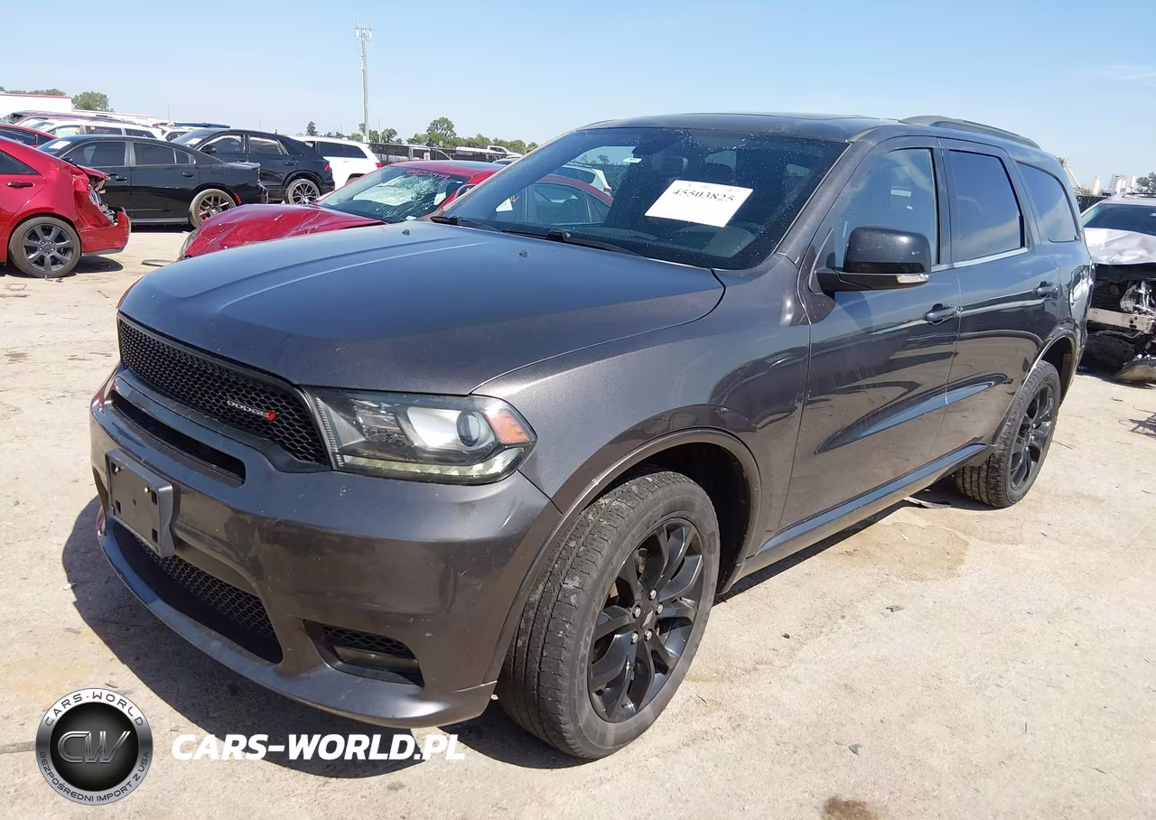 2019 Dodge Durango Gt Plus Awd VIN:1C4RDJDG0KC536425 - 2