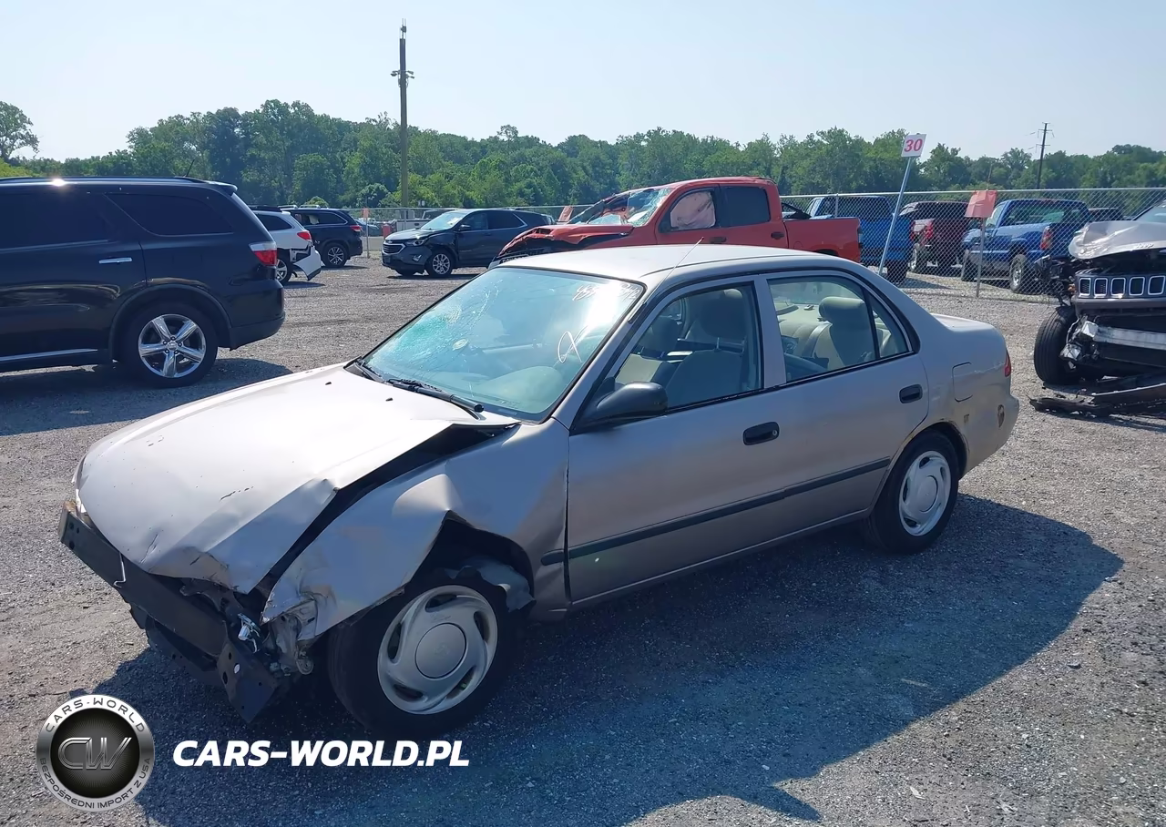 2000 Toyota Corolla Ce VIN:2T1BR12E3YC274579 - 2