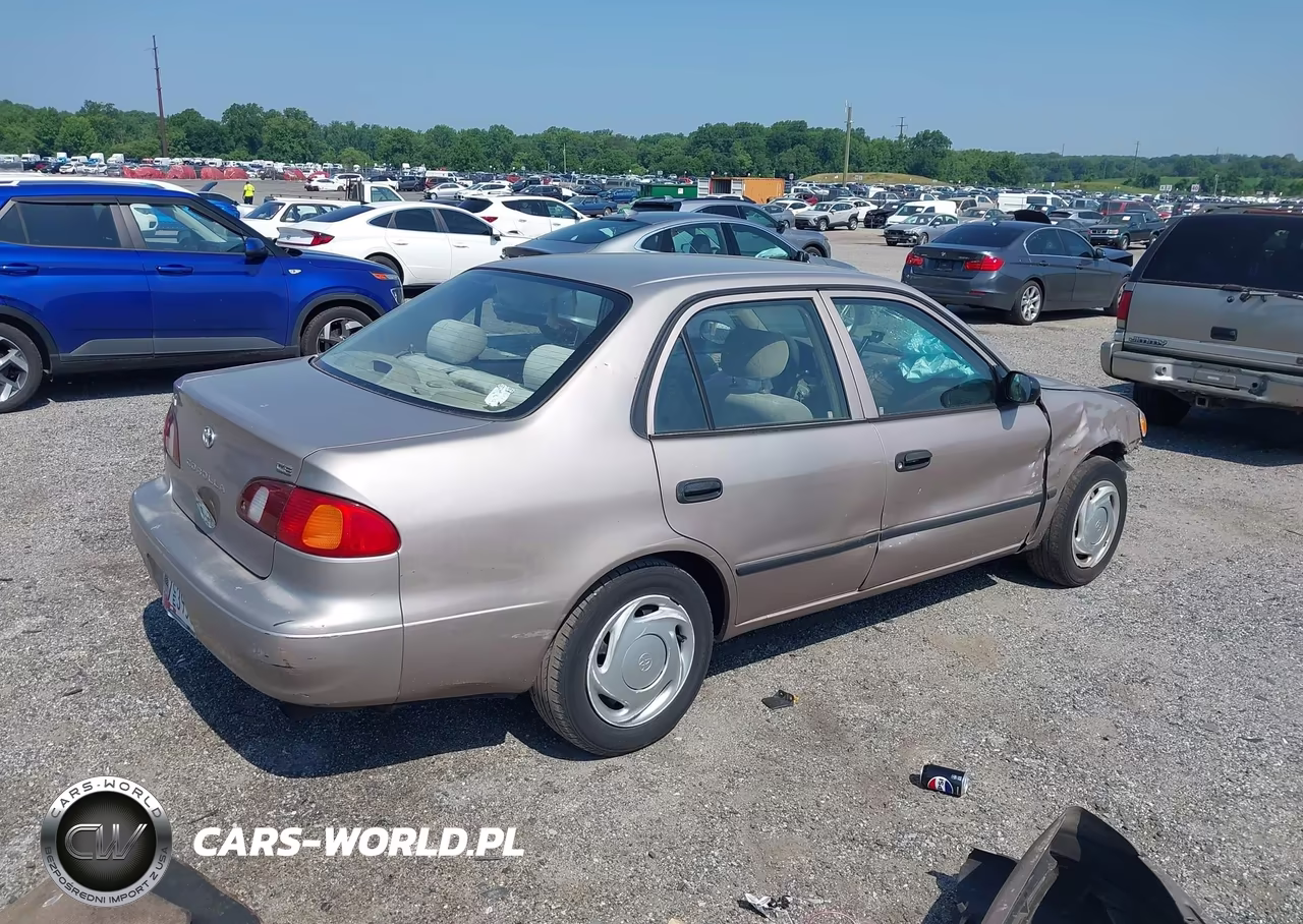 2000 Toyota Corolla Ce VIN:2T1BR12E3YC274579 - 4