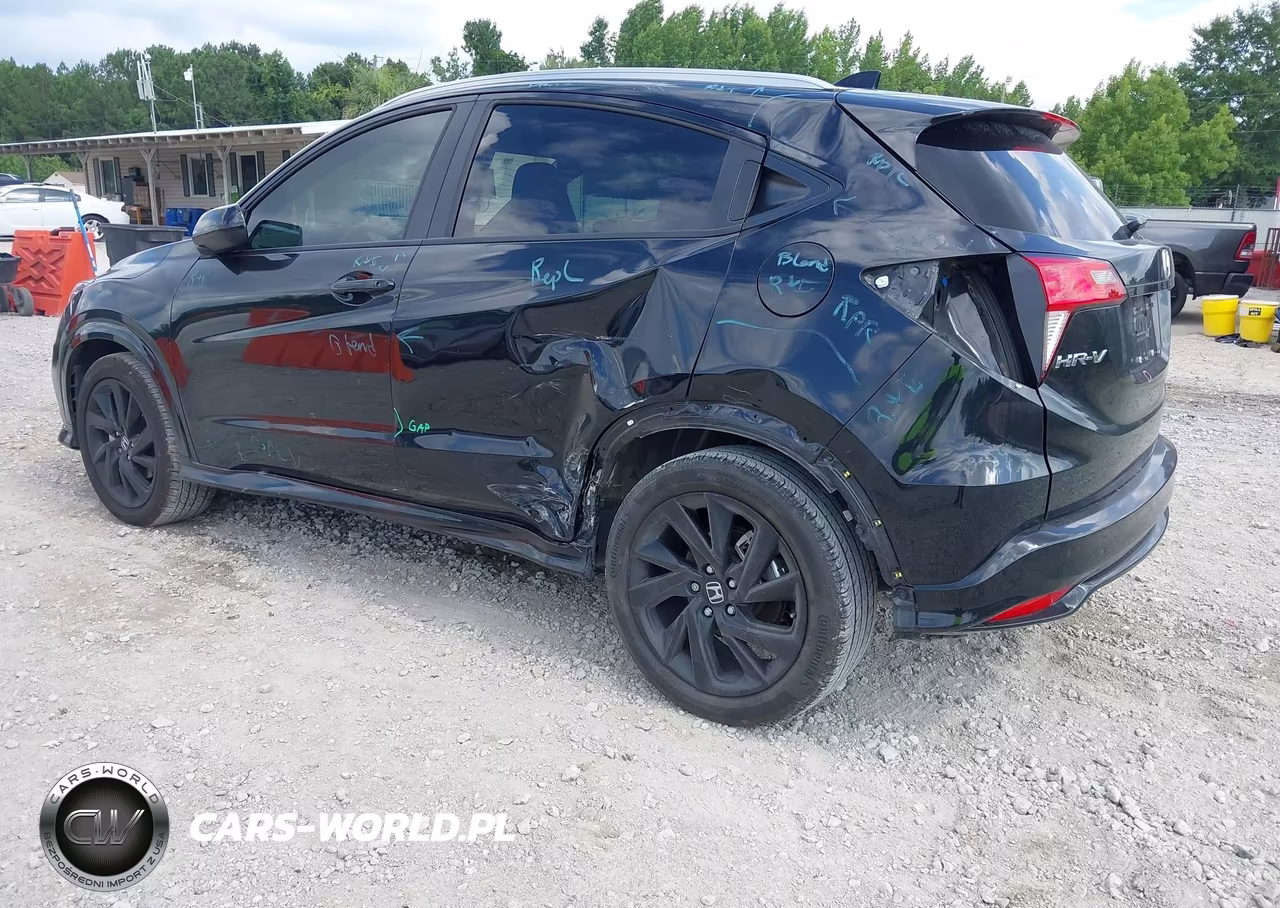 2022 Honda Hr-V 2Wd Sport VIN:3CZRU5H13NM721921 - 3