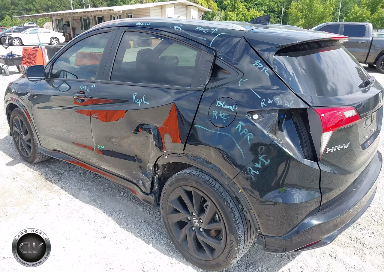 2022 Honda Hr-V 2Wd Sport VIN:3CZRU5H13NM721921 - 6