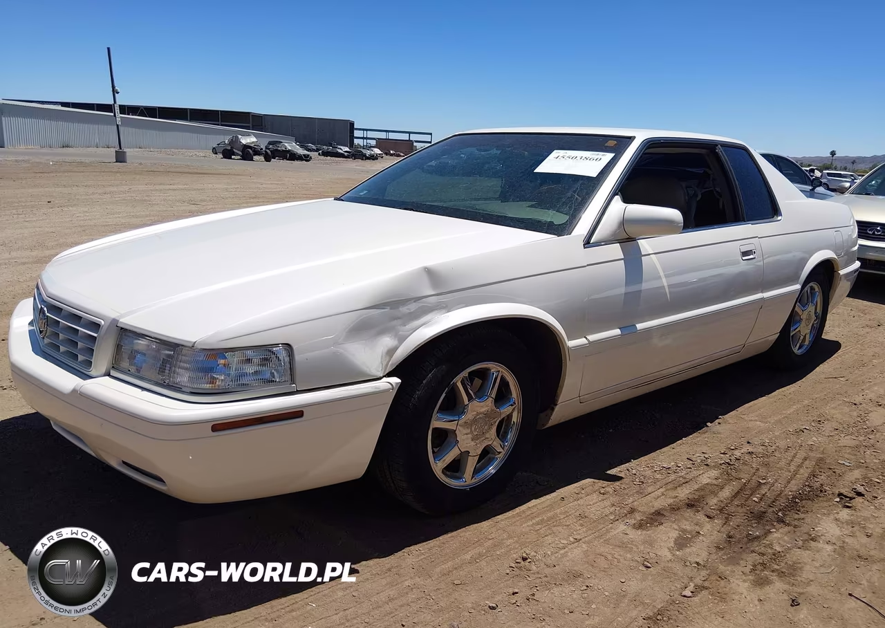 2000 Cadillac Eldorado Etc VIN:1G6ET1293YB703920 - 2