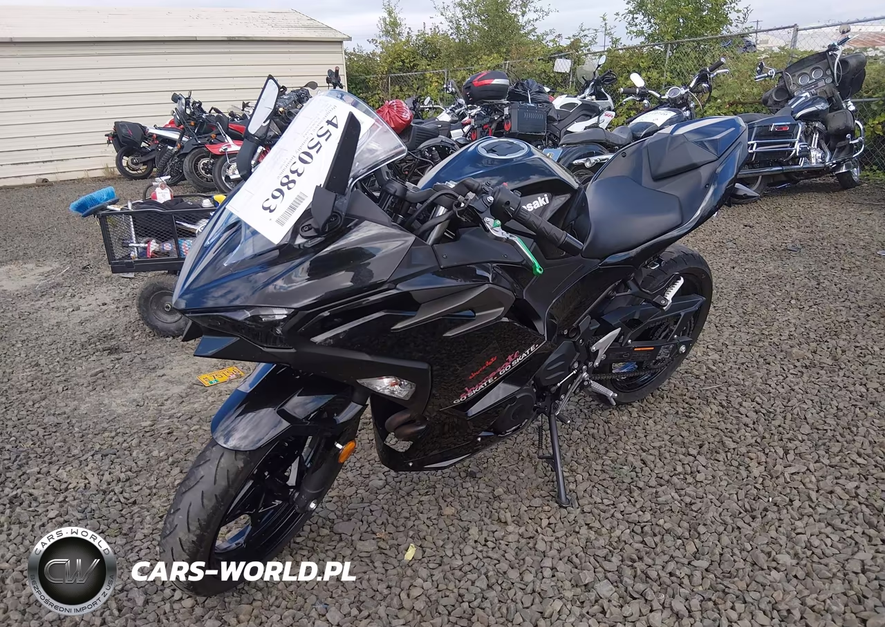 2024 Kawasaki Ex500 H VIN:ML5EXGH10RDA09047 - 2
