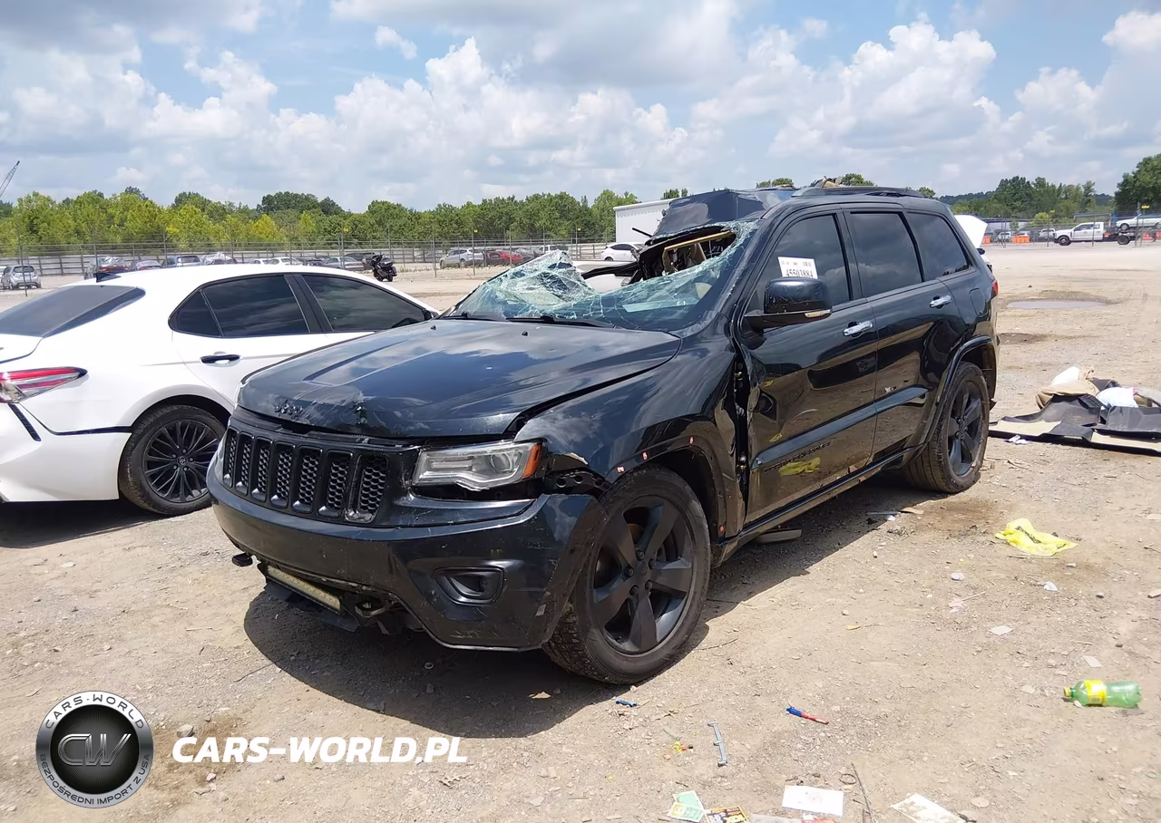 2014 Jeep Grand Cherokee Overland VIN:1C4RJFCG0EC272621 - 2