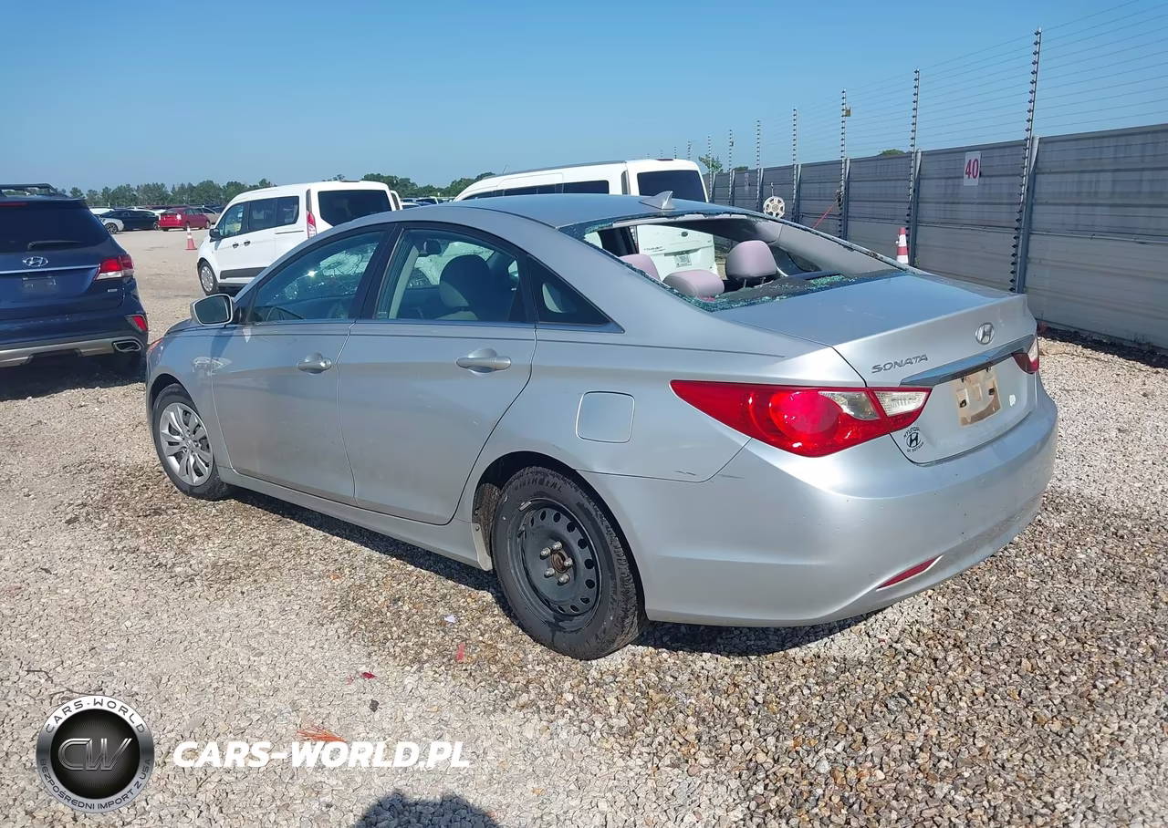 2012 Hyundai Sonata Gls VIN:5NPEB4AC8CH351438 - 3