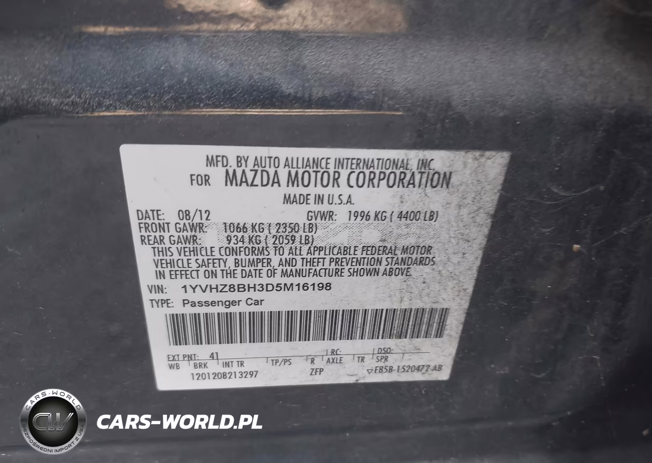 2013 Mazda Mazda6 I Sport VIN:1YVHZ8BH3D5M16198 - 9