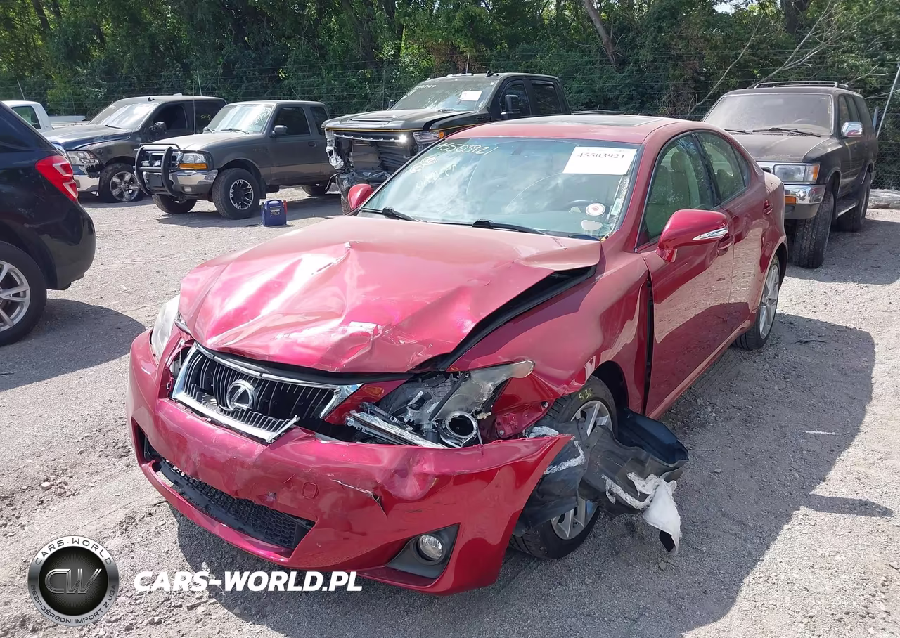2012 Lexus Is 250 VIN:JTHCF5C26C5059212 - 2