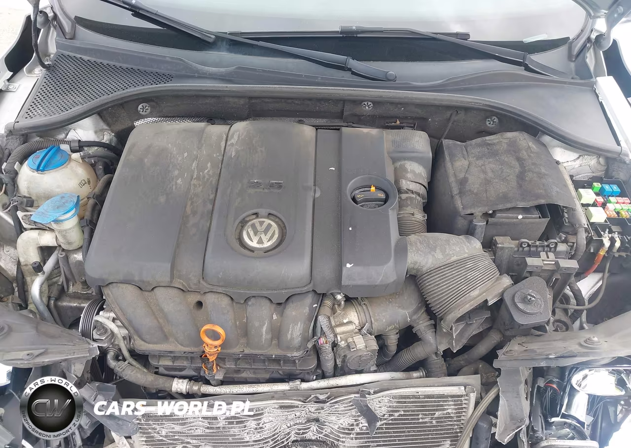 2012 Volkswagen Passat 2.5L Se VIN:1VWBP7A36CC051458 - 10