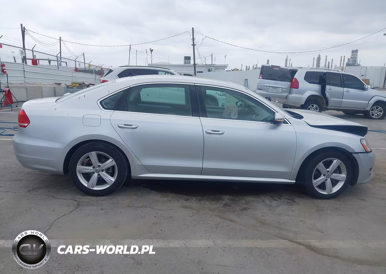 2012 Volkswagen Passat 2.5L Se VIN:1VWBP7A36CC051458 - 13