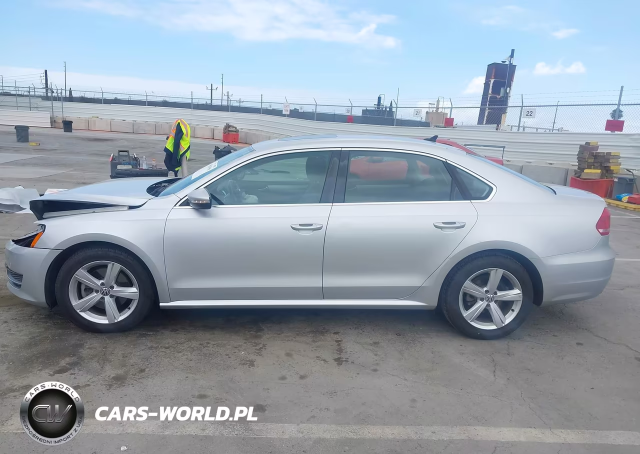 2012 Volkswagen Passat 2.5L Se VIN:1VWBP7A36CC051458 - 14