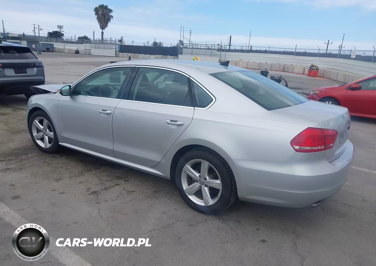 2012 Volkswagen Passat 2.5L Se VIN:1VWBP7A36CC051458 - 3