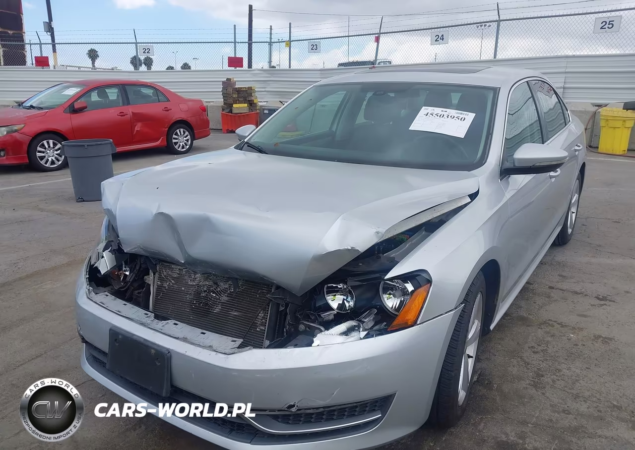 2012 Volkswagen Passat 2.5L Se VIN:1VWBP7A36CC051458 - 6