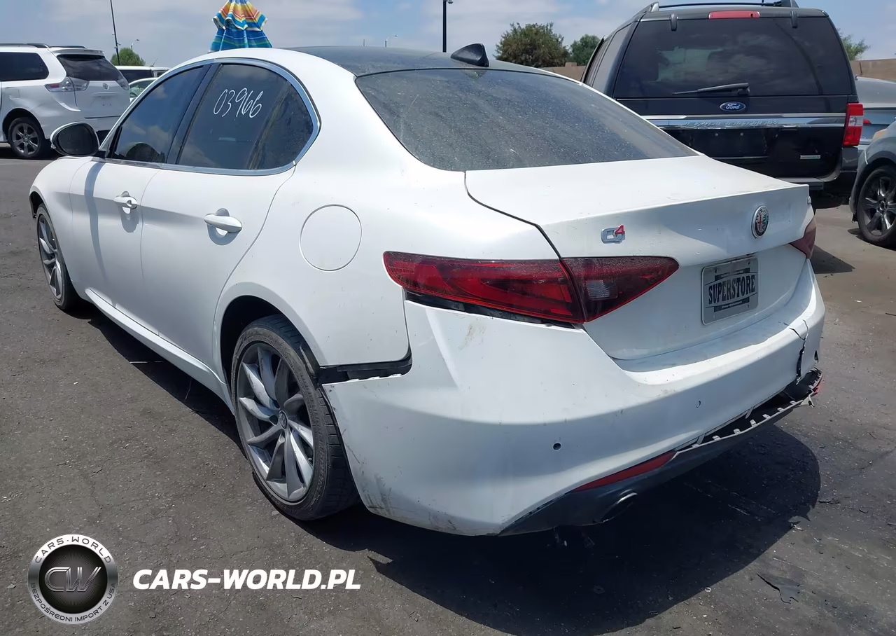 2017 Alfa Romeo Giulia Ti Awd VIN:ZARFAEEN5H7561862 - 3