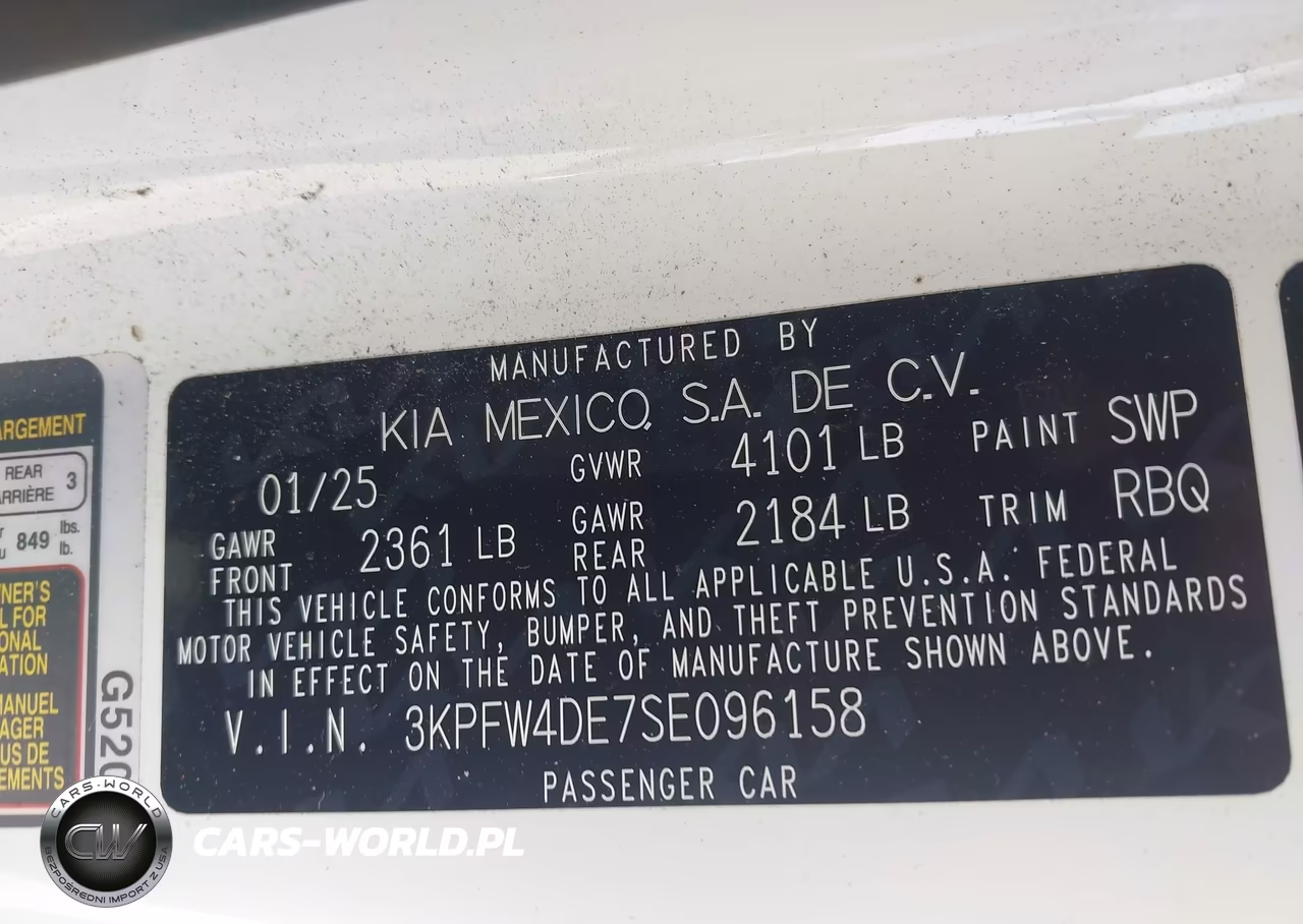 2025 Kia K4 Gt-Line VIN:3KPFW4DE7SE096158 - 9