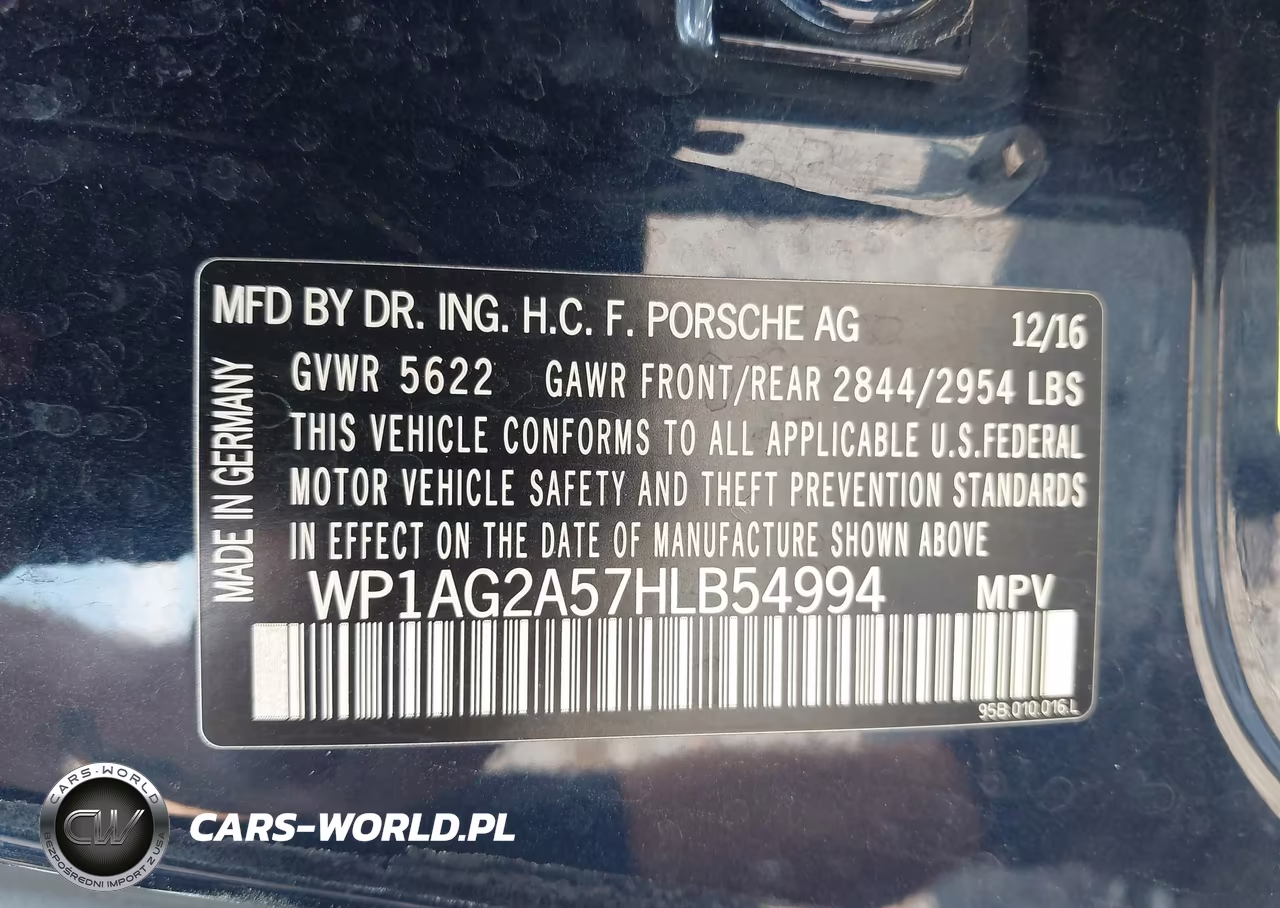 2017 Porsche Macan Gts VIN:WP1AG2A57HLB54994 - 9