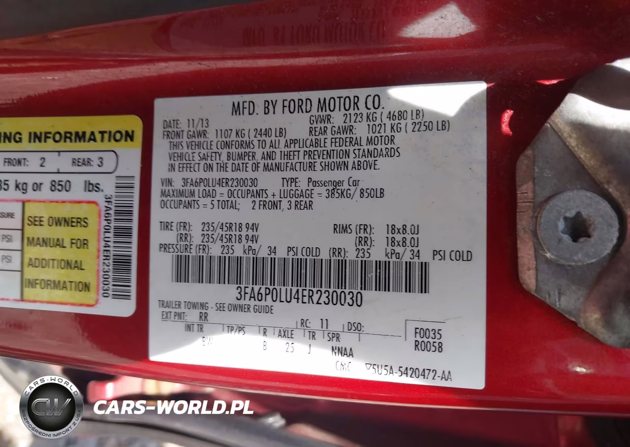 2014 Ford Fusion Hybrid Se VIN:3FA6P0LU4ER230030 - 9