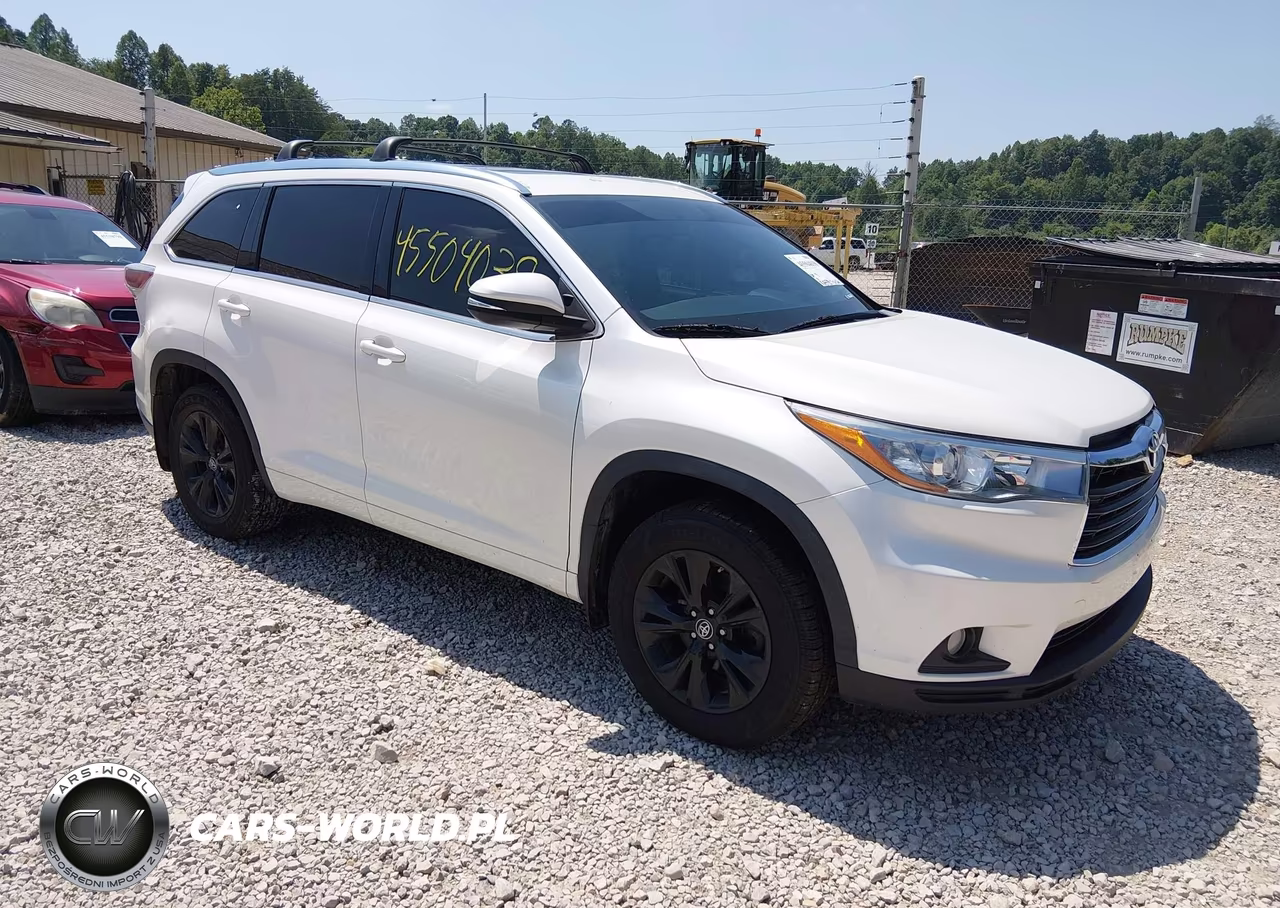2016 Toyota Highlander Xle V6 – zdjęcie 1 z 16