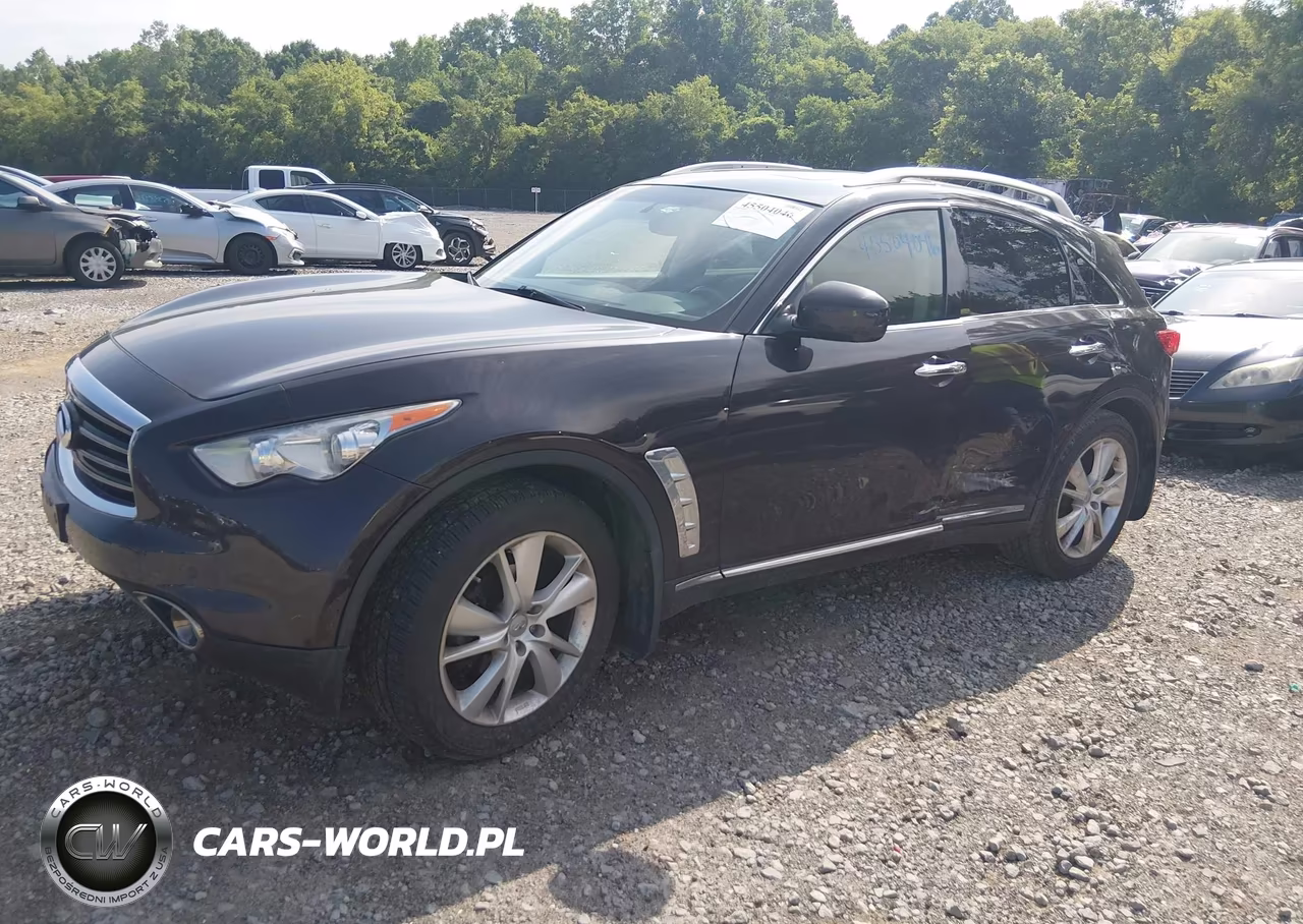 2013 Infiniti Fx37 VIN:JN8CS1MW9DM171165 - 2