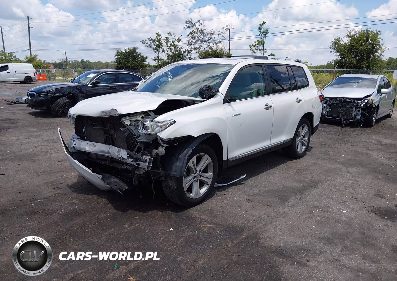2012 Toyota Highlander Limited V6 VIN:5TDYK3EH5CS084783 - 2