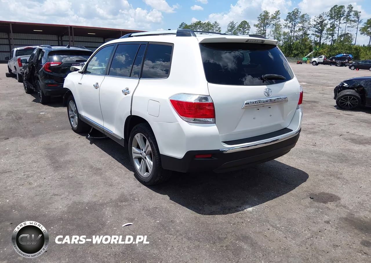 2012 Toyota Highlander Limited V6 VIN:5TDYK3EH5CS084783 - 3