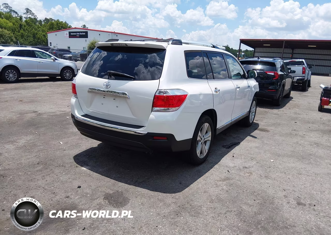 2012 Toyota Highlander Limited V6 VIN:5TDYK3EH5CS084783 - 4