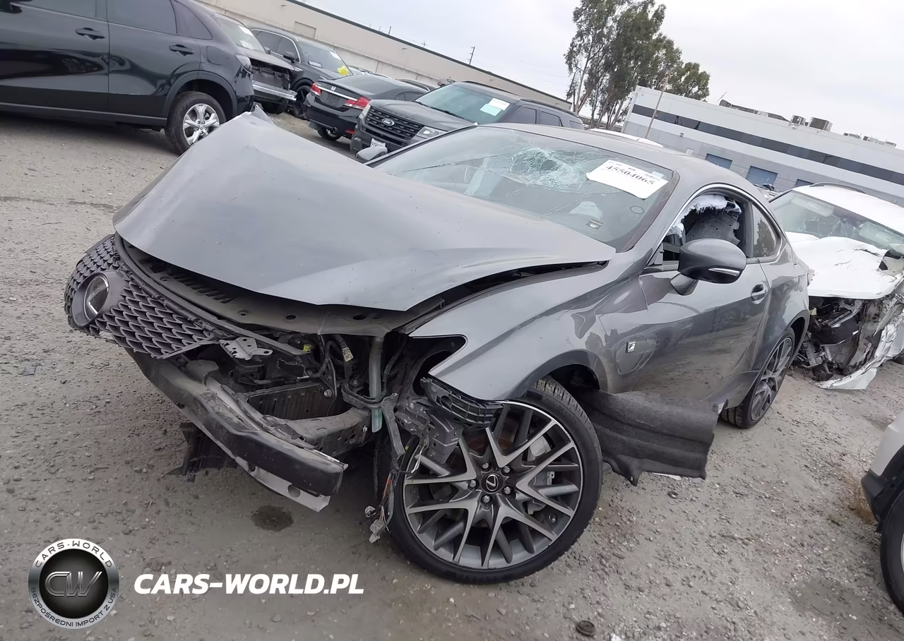 2016 Lexus Rc 200T VIN:JTHHA5BCXG5002015 - 2