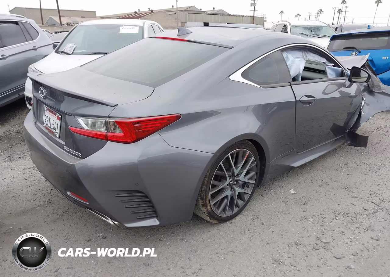 2016 Lexus Rc 200T VIN:JTHHA5BCXG5002015 - 4