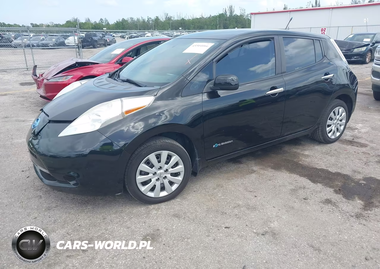 2015 Nissan Leaf S VIN:1N4AZ0CPXFC300810 - 2