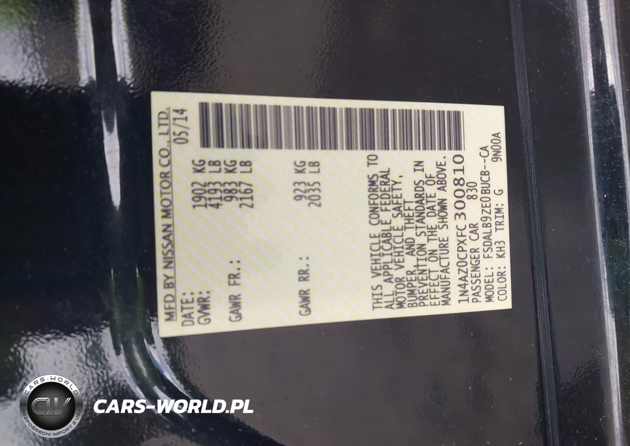 2015 Nissan Leaf S VIN:1N4AZ0CPXFC300810 - 9