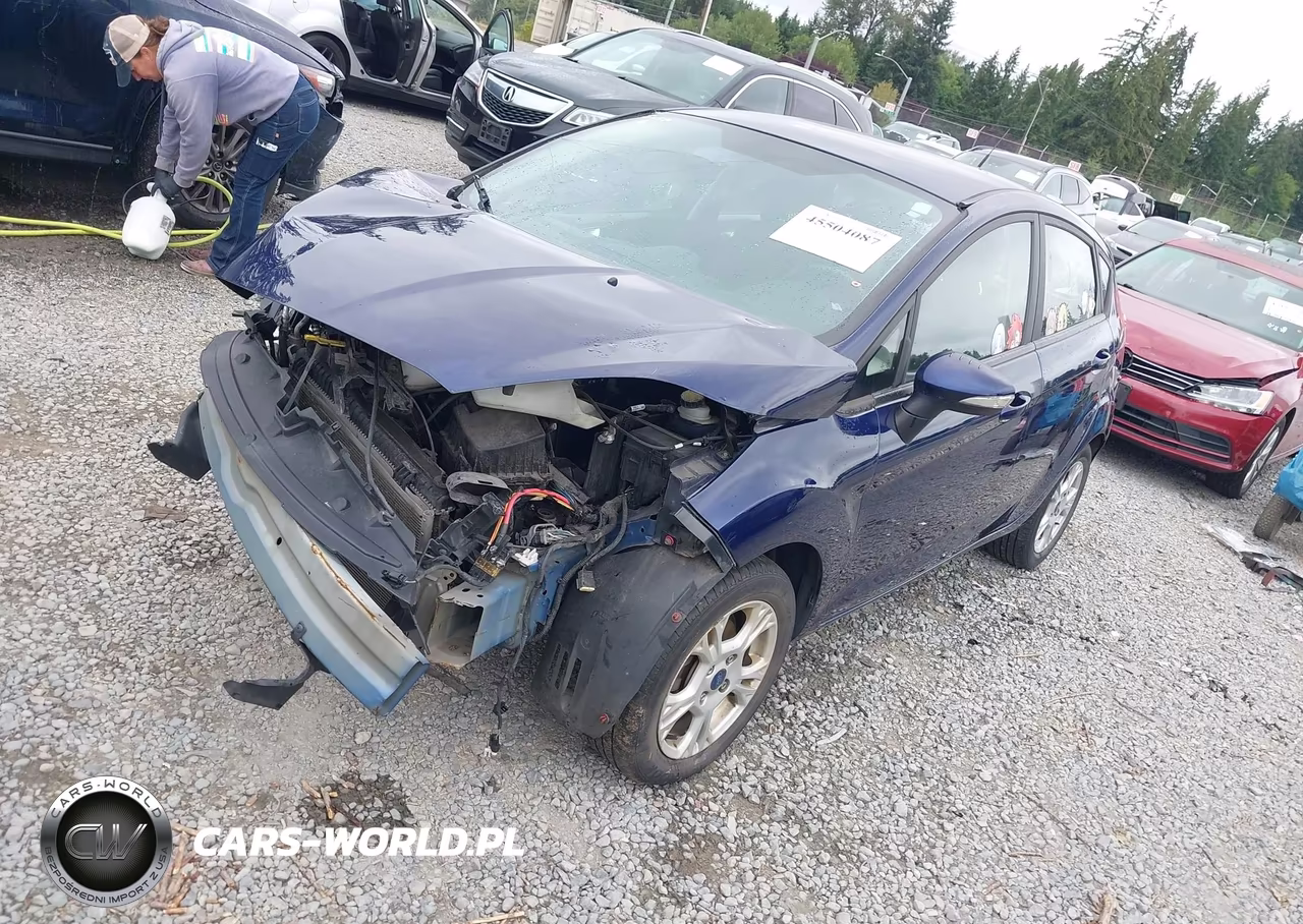 2016 Ford Fiesta Se VIN:3FADP4EJ9GM185197 - 2