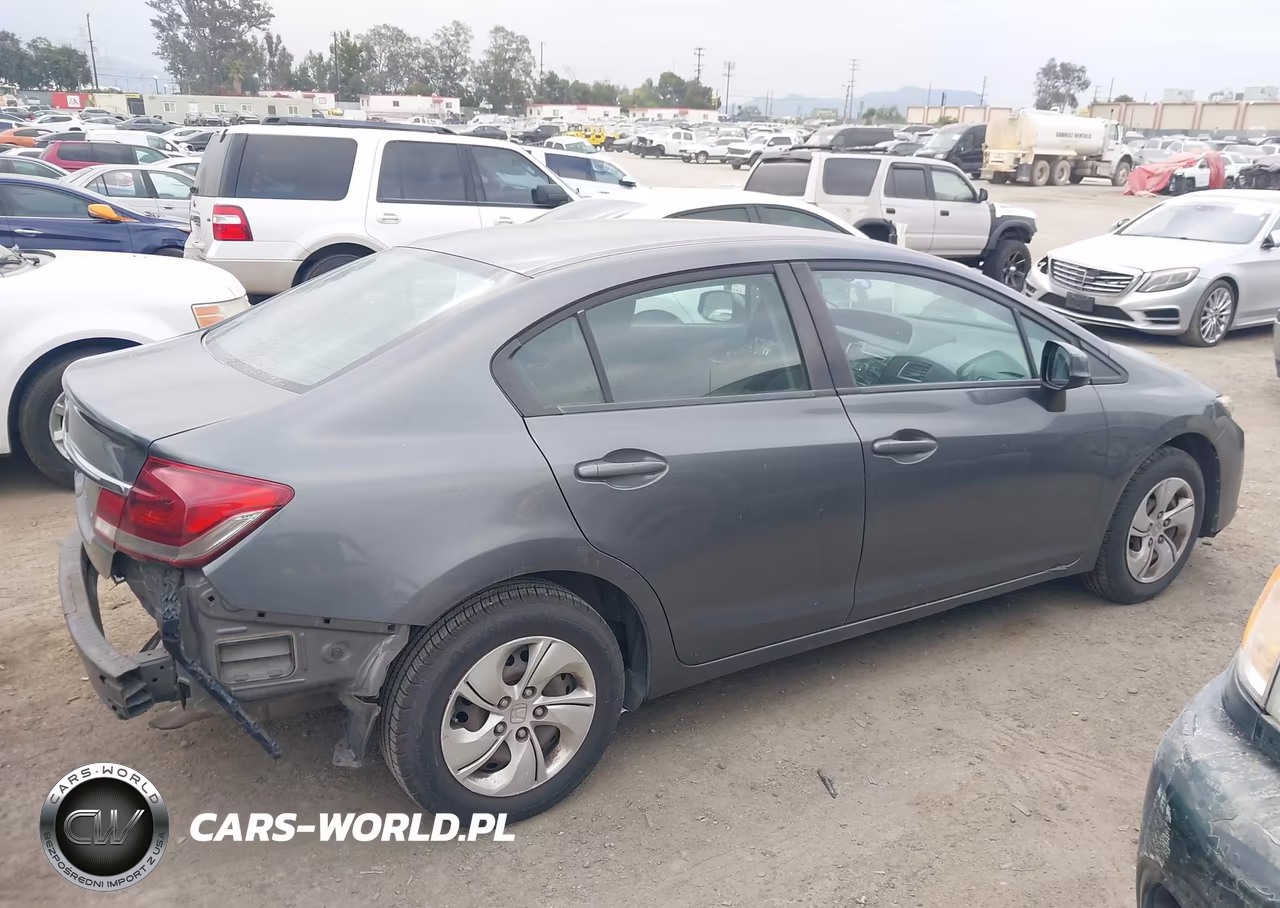 2013 Honda Civic Lx VIN:19XFB2F53DE274275 - 14